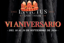 Invictus Sport Tavern Portada VI Aniversario