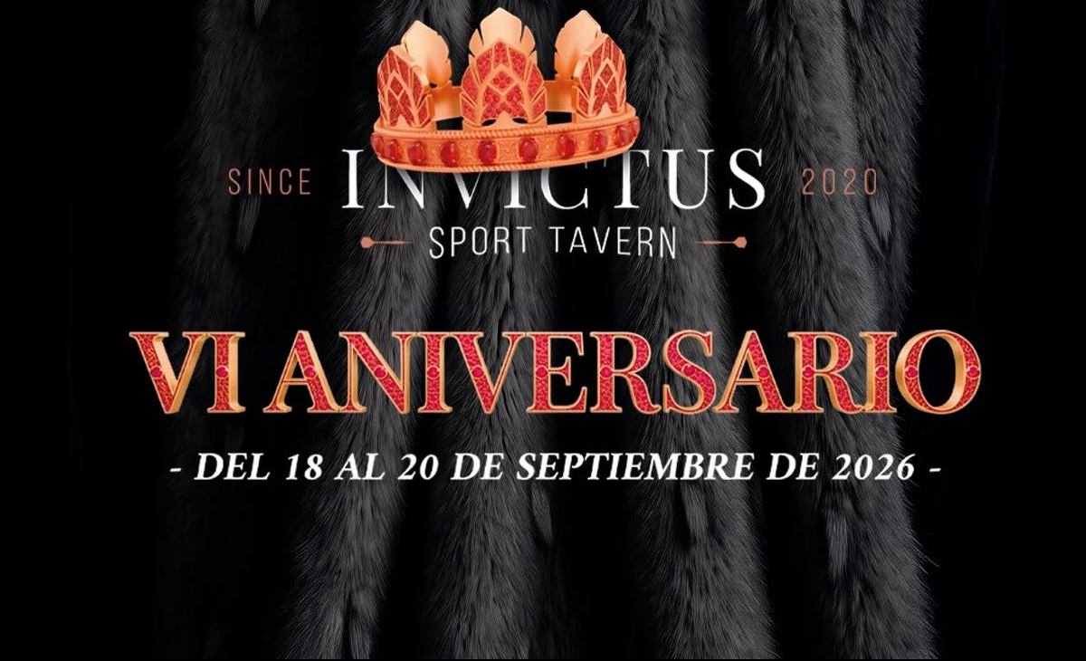 Invictus Sport Tavern Portada VI Aniversario