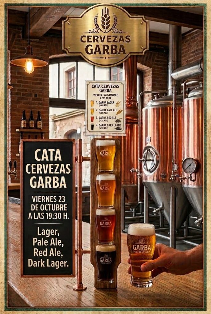 Cervezas Garba en 4 Elementos Club Cervecero