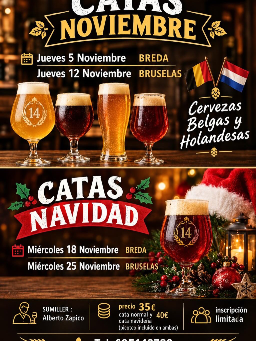 Catas en Taberna Breda